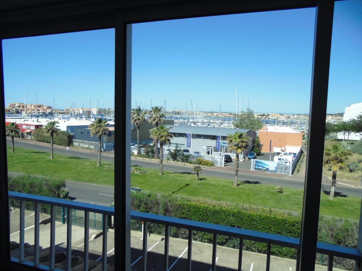 Appartement Cap D'Agde 300M Plage Du Mole,Vue Port,Parking,Lave Linge,Piscine Extérieur photo