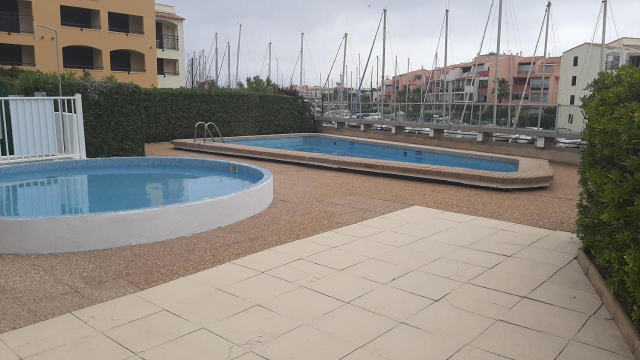 Appartement Cap D'Agde 300M Plage Du Mole,Vue Port,Parking,Lave Linge,Piscine Extérieur photo