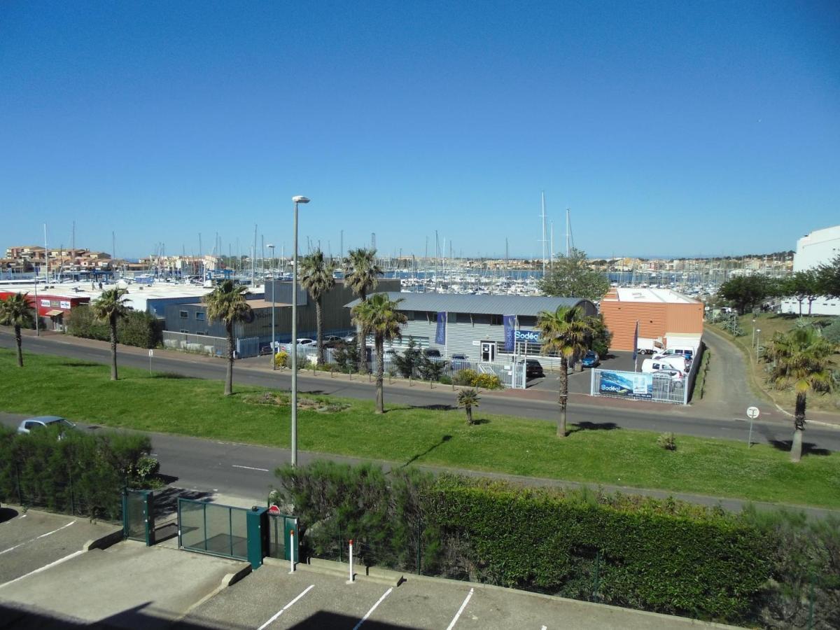 Appartement Cap D'Agde 300M Plage Du Mole,Vue Port,Parking,Lave Linge,Piscine Extérieur photo