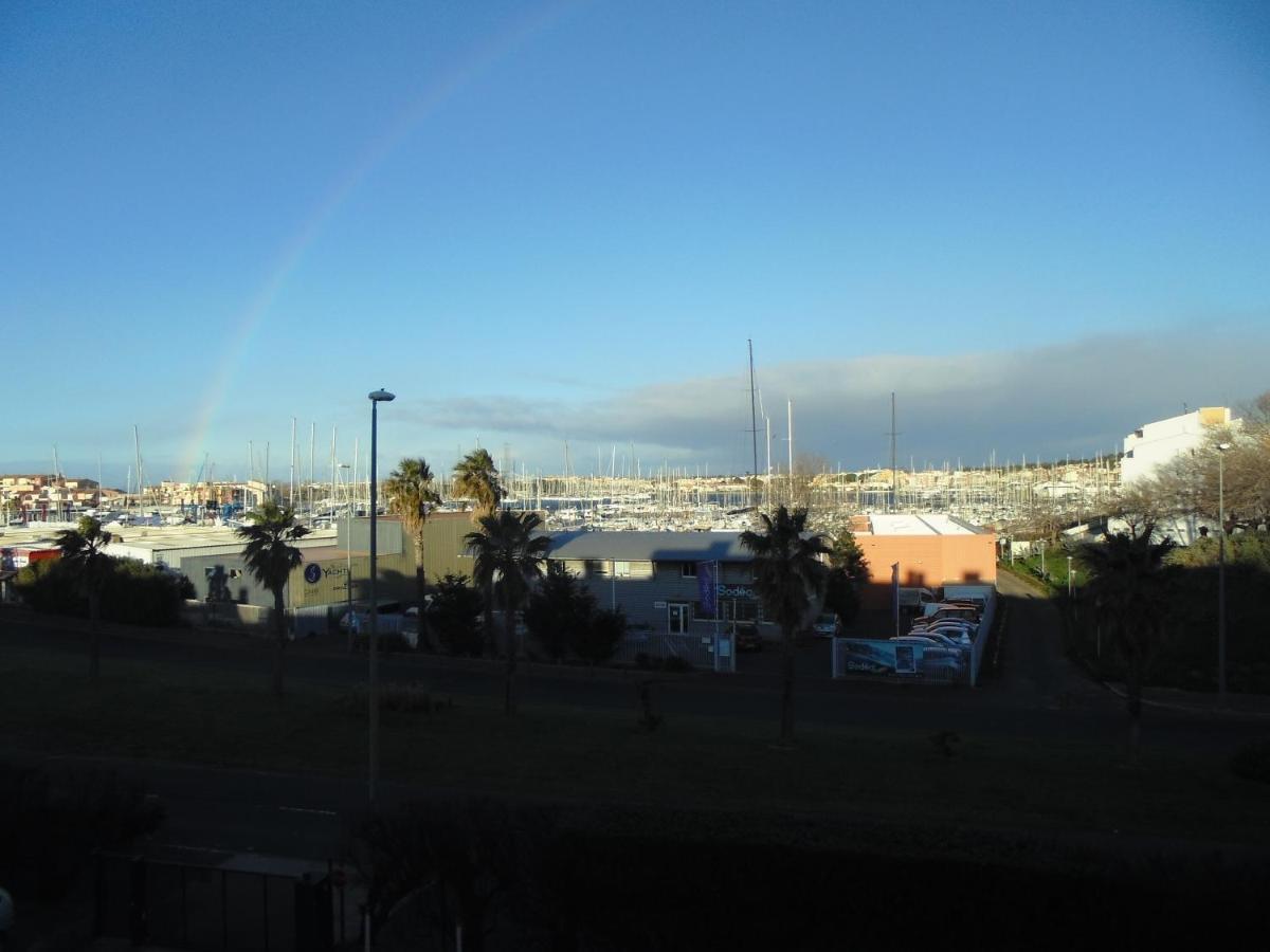 Appartement Cap D'Agde 300M Plage Du Mole,Vue Port,Parking,Lave Linge,Piscine Extérieur photo