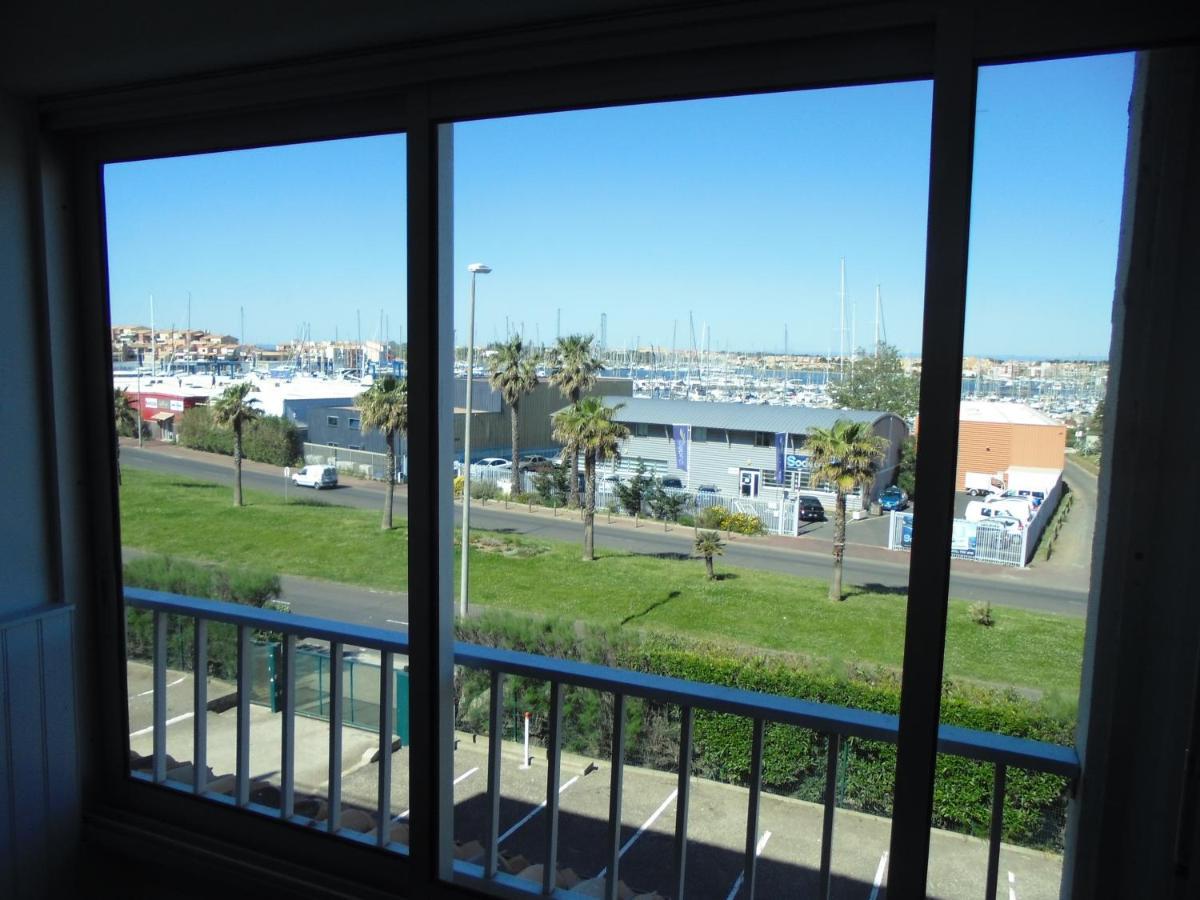 Appartement Cap D'Agde 300M Plage Du Mole,Vue Port,Parking,Lave Linge,Piscine Extérieur photo